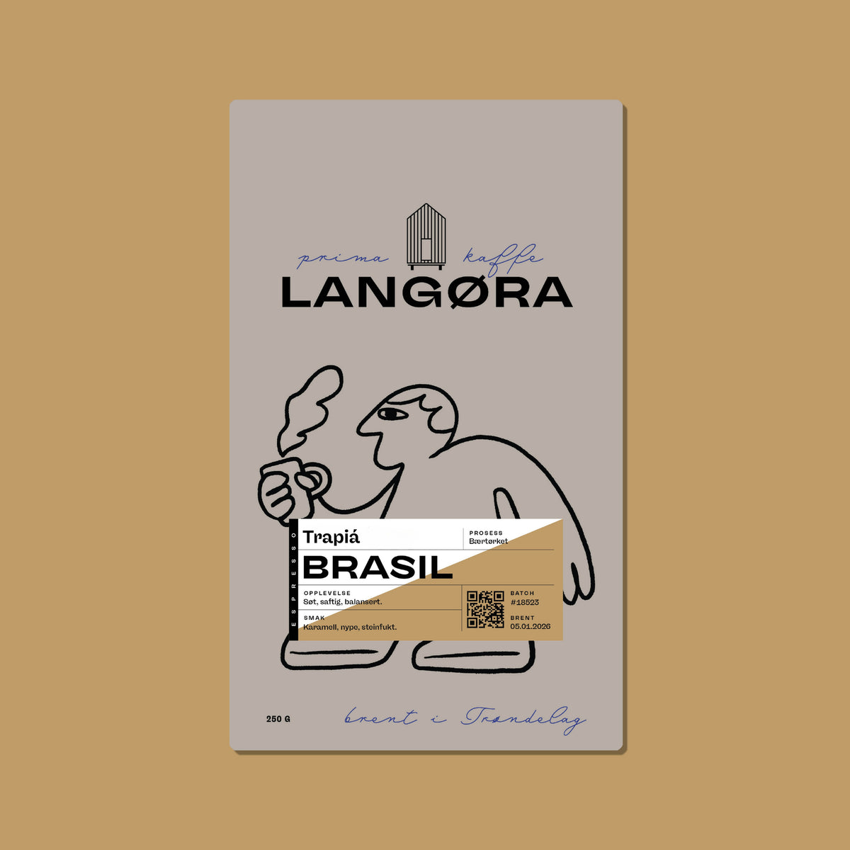 Trapia Brasil Espresso 250g