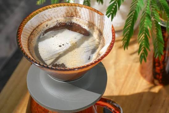 Hario Neo Coffee Dripper V60 02 Amber